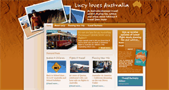 Desktop Screenshot of lucylovesaustralia.com